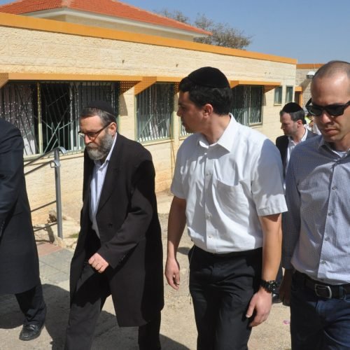 ביקור חבר הכנסת ר' משה גפני